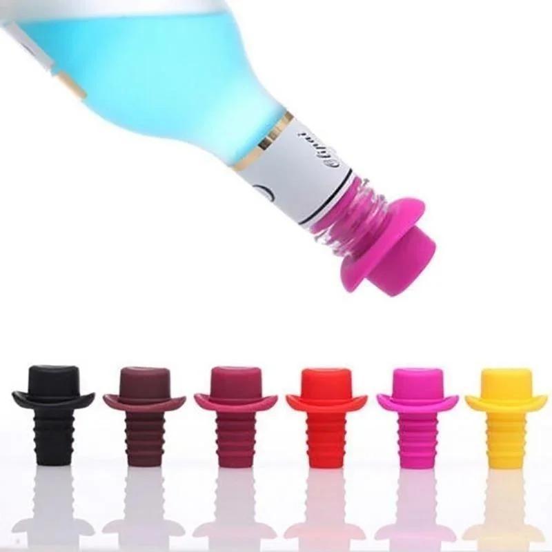 Wine Beer Hat - Fuuny Cowboy Hat-shaped Wine Stopper For