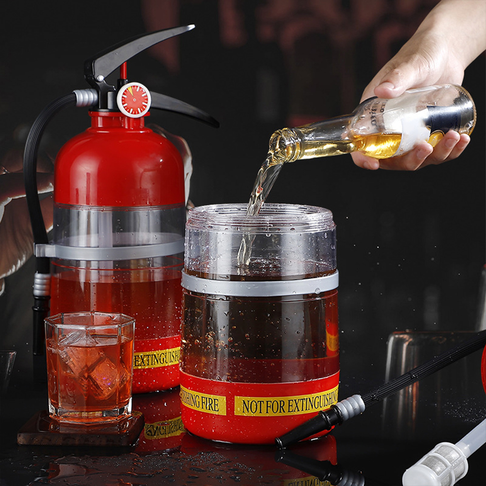 Wine Beer Spirit - 1.5L Beverage Dispenser Fire Extinguisher Pourer