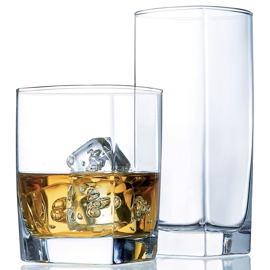Everyday Drinking Glasses Set  - Wine Beer Drink recension och pris