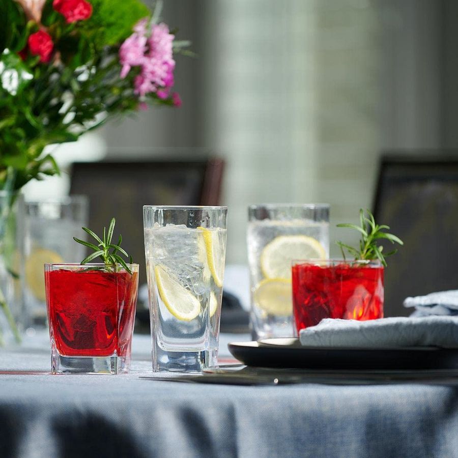 Everyday Drinking Glasses Set  - Wine Beer Drink recension och pris