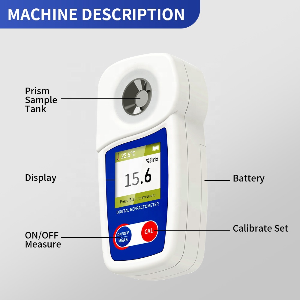 Digital Refractometer Sacchari - Wine Beer & Deli Reviews recension och pris