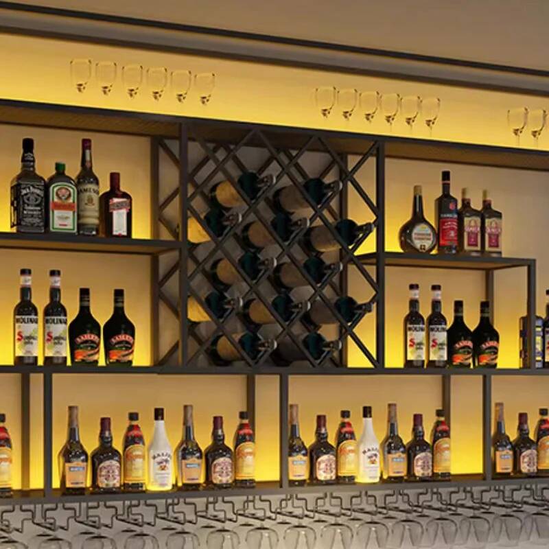 wall Mounted Lights Display C - Wine Beer Rack recension och pris