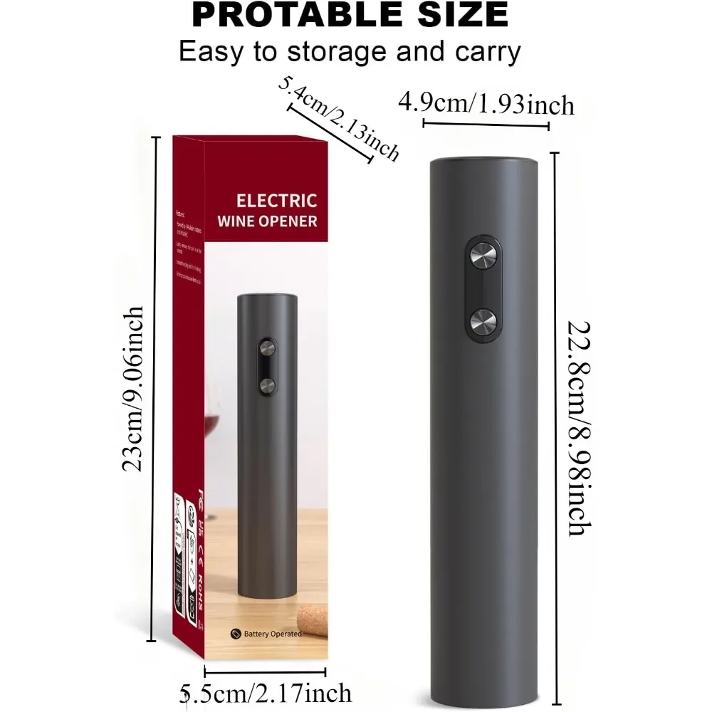 Electric Wine Opener Set Elect - Bottle Stopper Set recension och pris