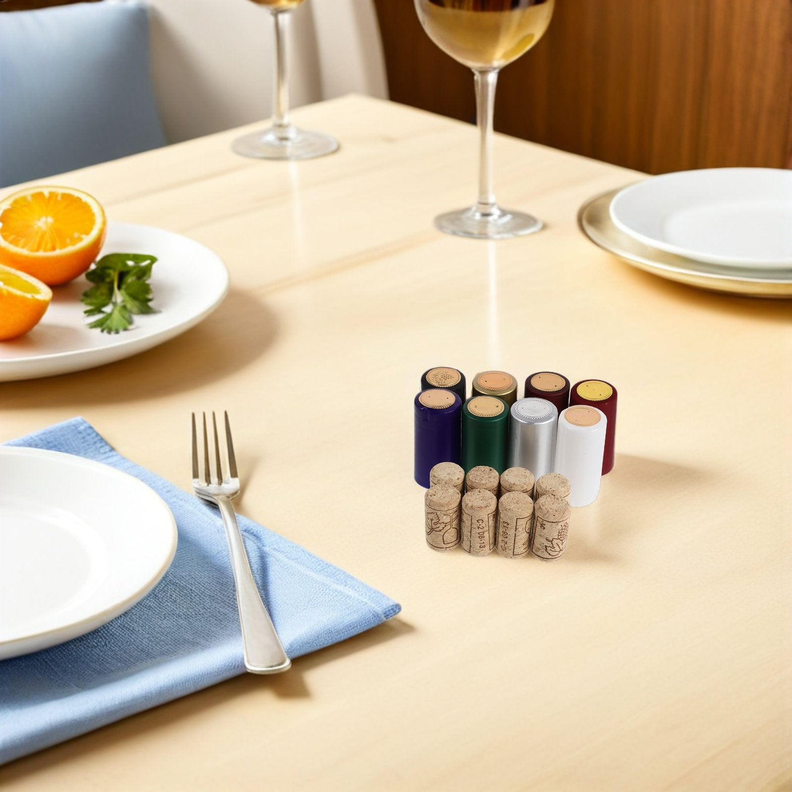 1Set Heat Shrink Capsules for  - Bottle Stopper Set recension och pris