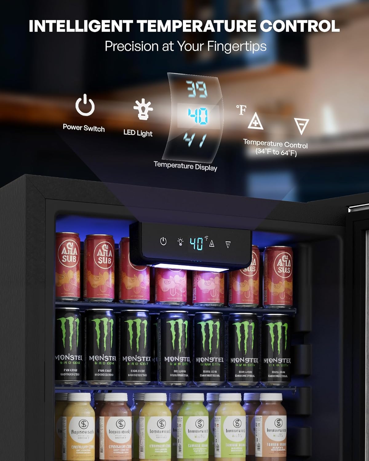 Beverage Refrigerator Cooler,  - Wine Beer Cooler Fridge recension och pris