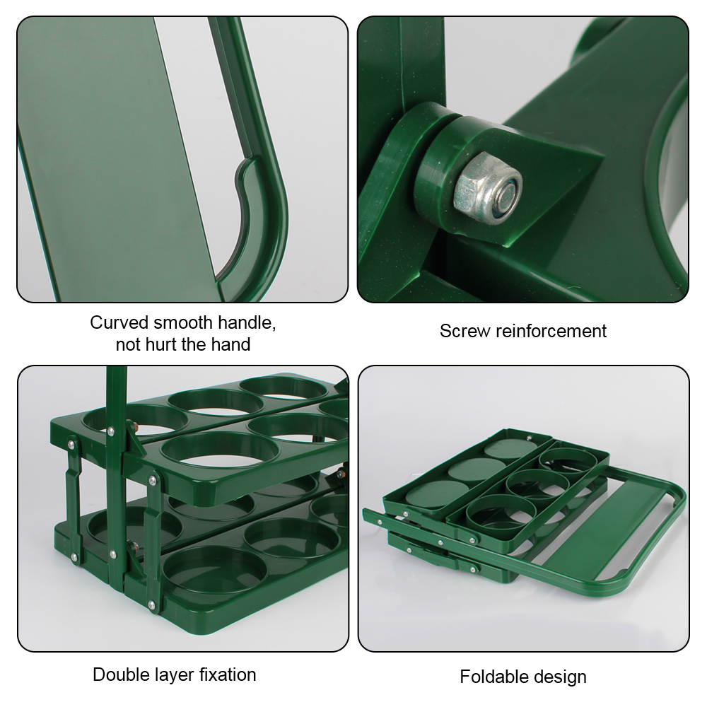 Reusable Durable Foldable Beer - Wine Beer Rack recension och pris