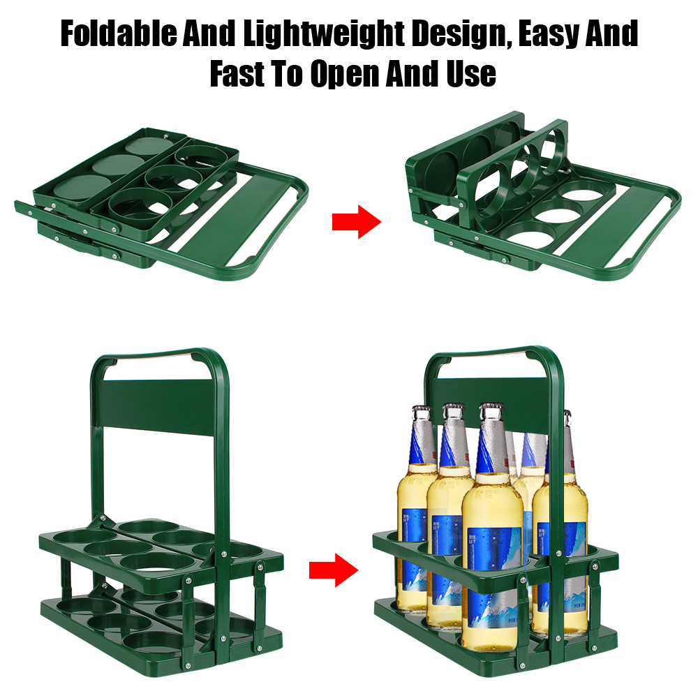 Reusable Durable Foldable Beer - Wine Beer Rack recension och pris