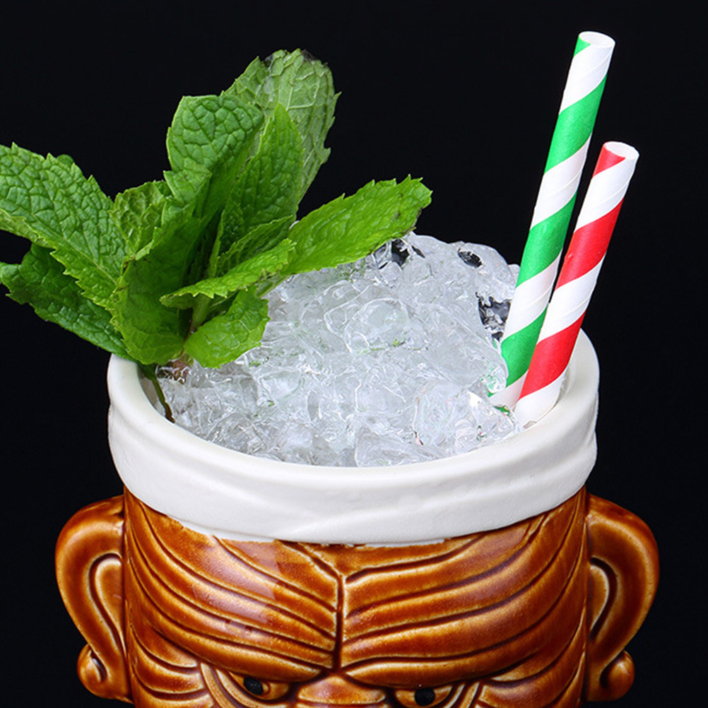 1Pcs Ceramic Native Chief Wine - Wine Beer Drink recension och pris
