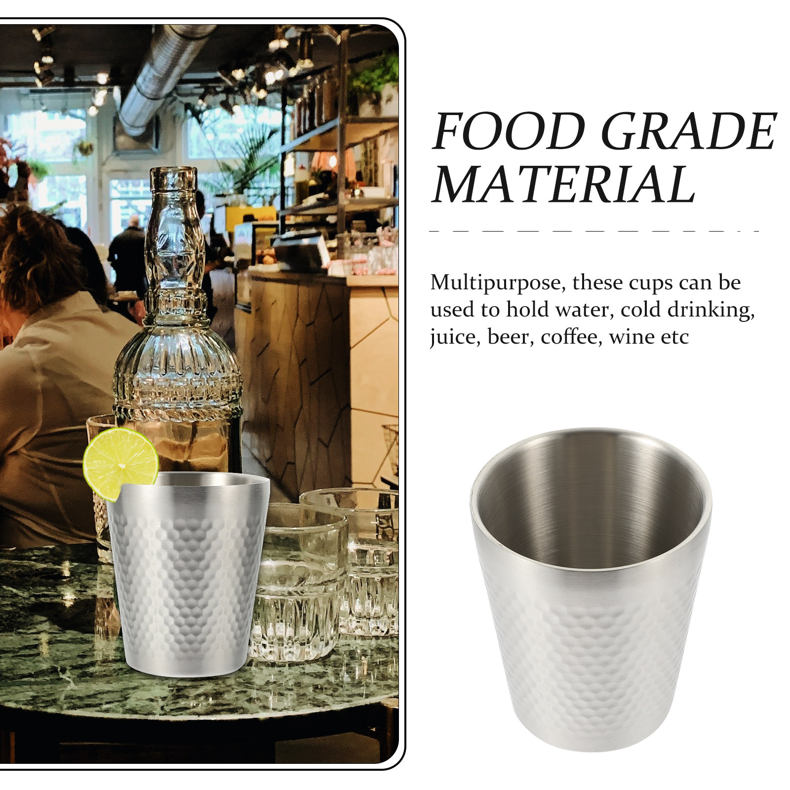 Stainless Steel 304 Grade Rest - Wine Beer Drink recension och pris