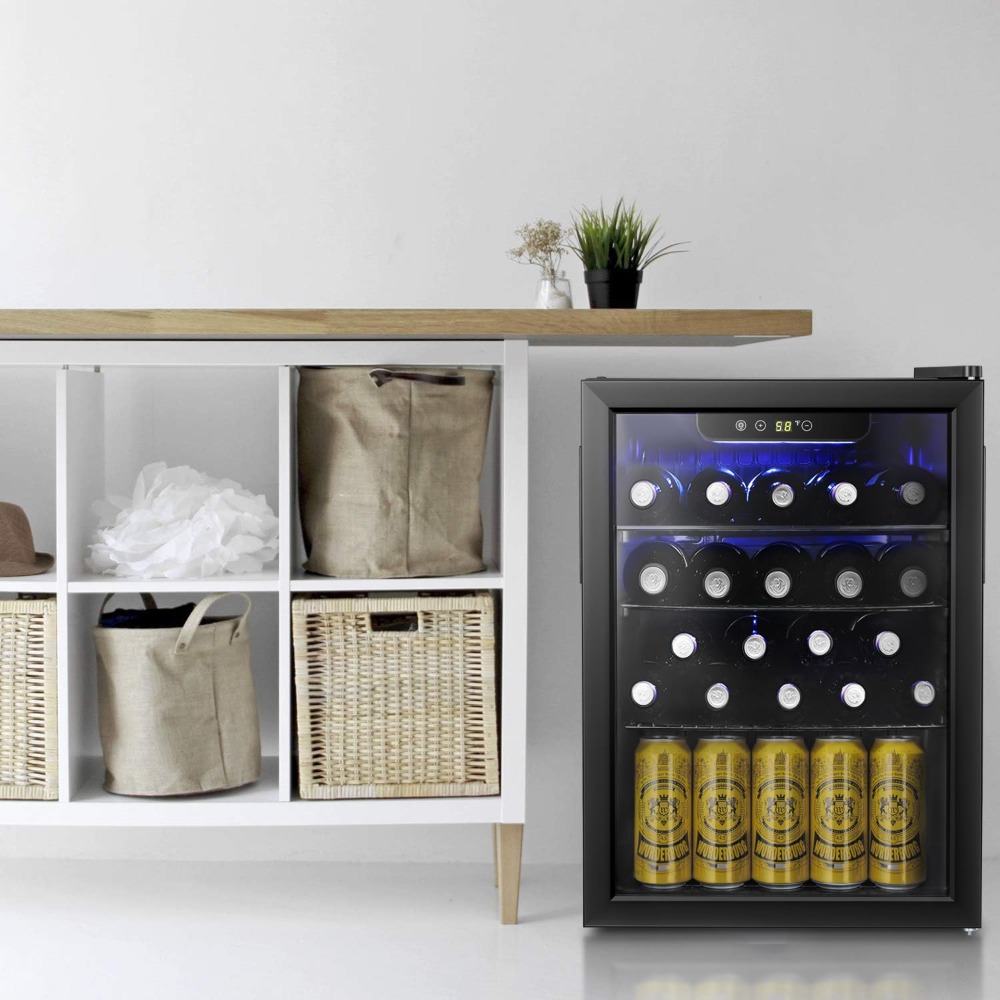 16 Bottle Wine Cooler/Cabinet  - Wine Beer Cooler Fridge recension och pris