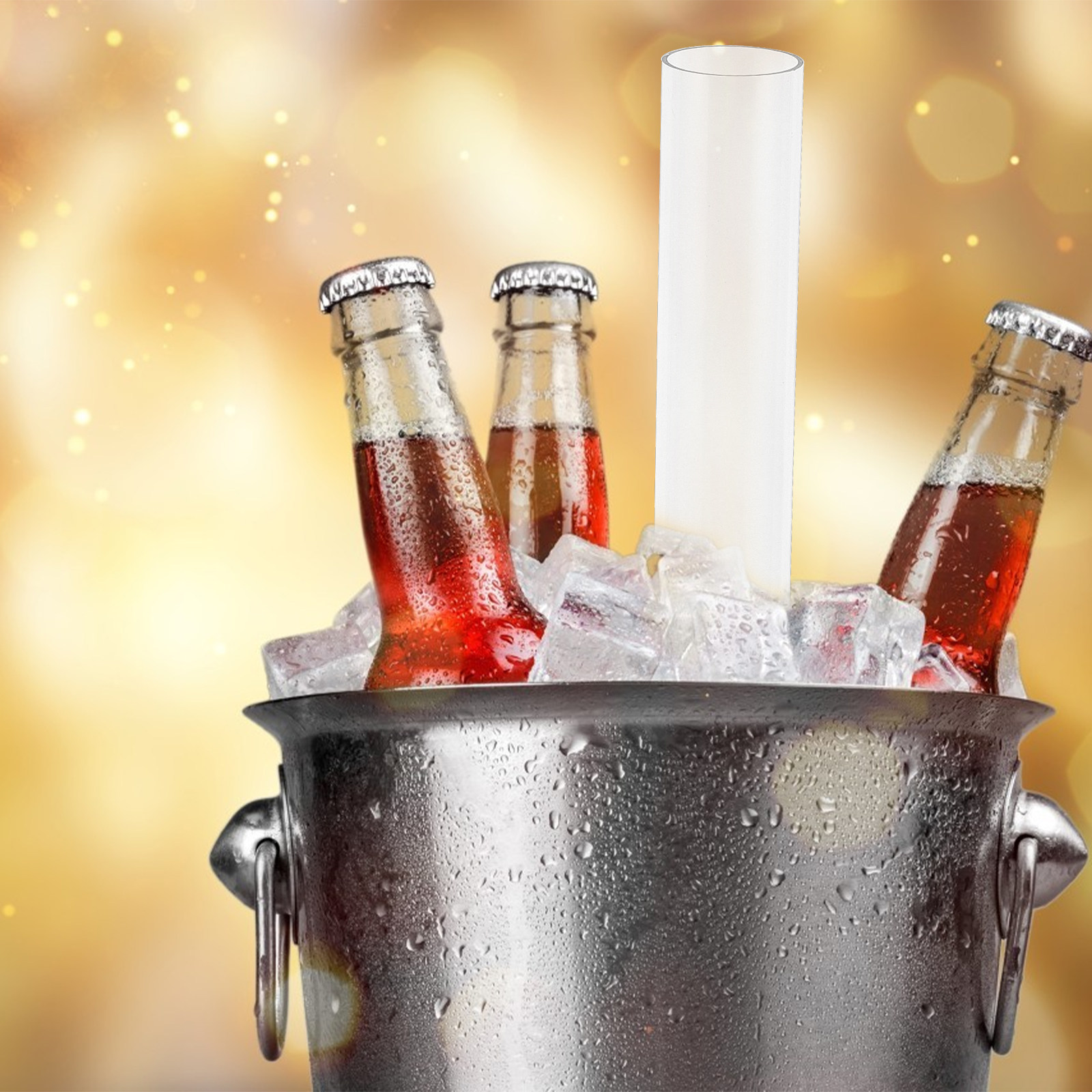 Reusable Ice Column Tube Plast - Wine Beer Whiskey Youtube recension och pris