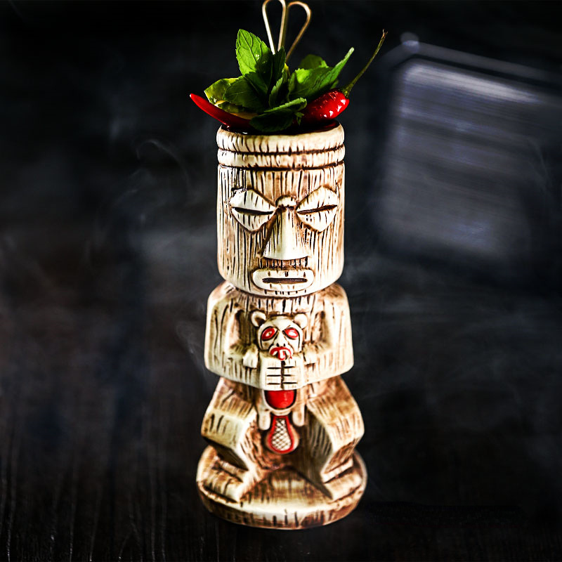 Tiki Mug Ceramic Cocktail Glas - Wine Beer Mix recension och pris