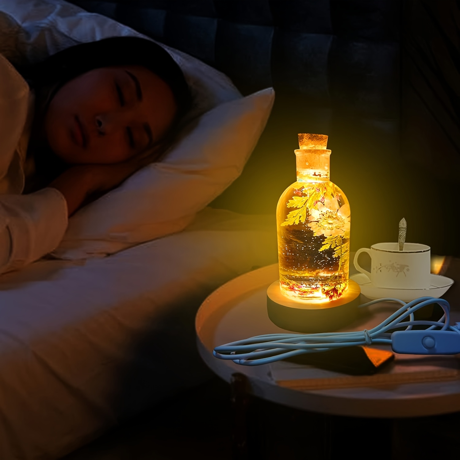 Drift Bottle Light Resin Mold  - Bottle Stopper Set recension och pris