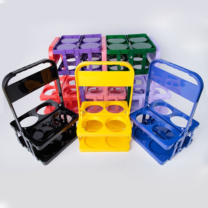 Portable Plastic Foldable Beer - Wine Beer Rack recension och pris
