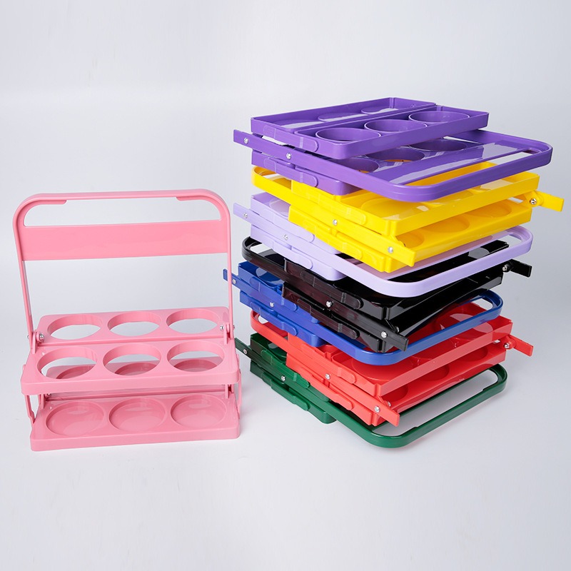 Portable Plastic Foldable Beer - Wine Beer Rack recension och pris