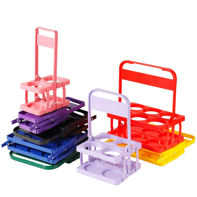 Portable Plastic Foldable Beer - Wine Beer Rack recension och pris