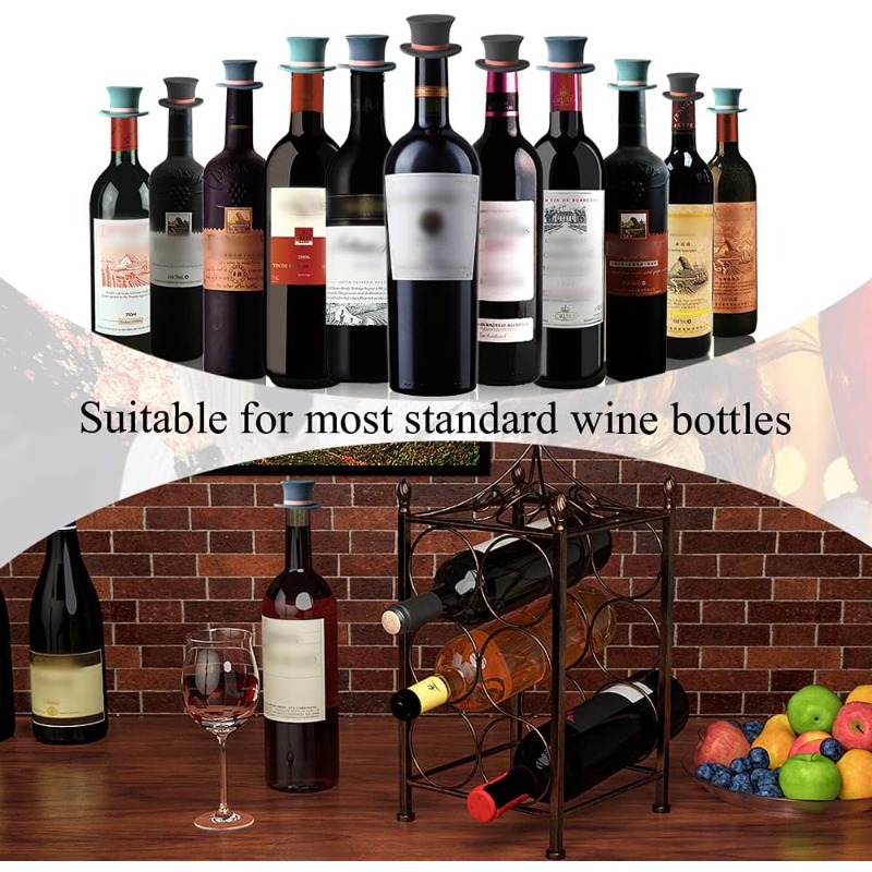 Wine Stoppers, Funny and Reusa - Bottle Stopper Set recension och pris