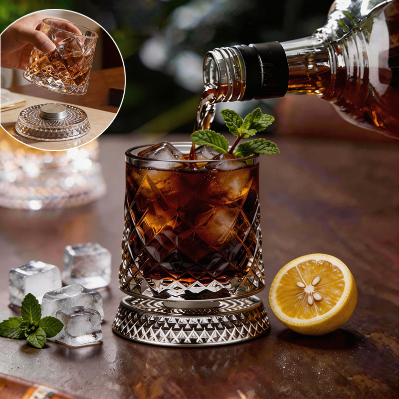 280ml Rotate Whiskey Glasses w - Wine Beer Glass recension och pris