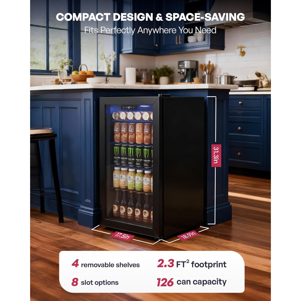 Beverage Refrigerator Cooler,  - Wine Beer Cooler Fridge recension och pris