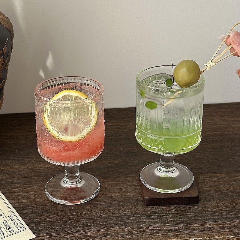 4pcs Set Vintage Embossed Mixe - Wine Beer Mix recension och pris