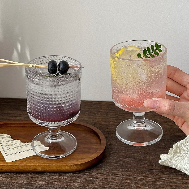 4pcs Set Vintage Embossed Mixe - Wine Beer Mix recension och pris