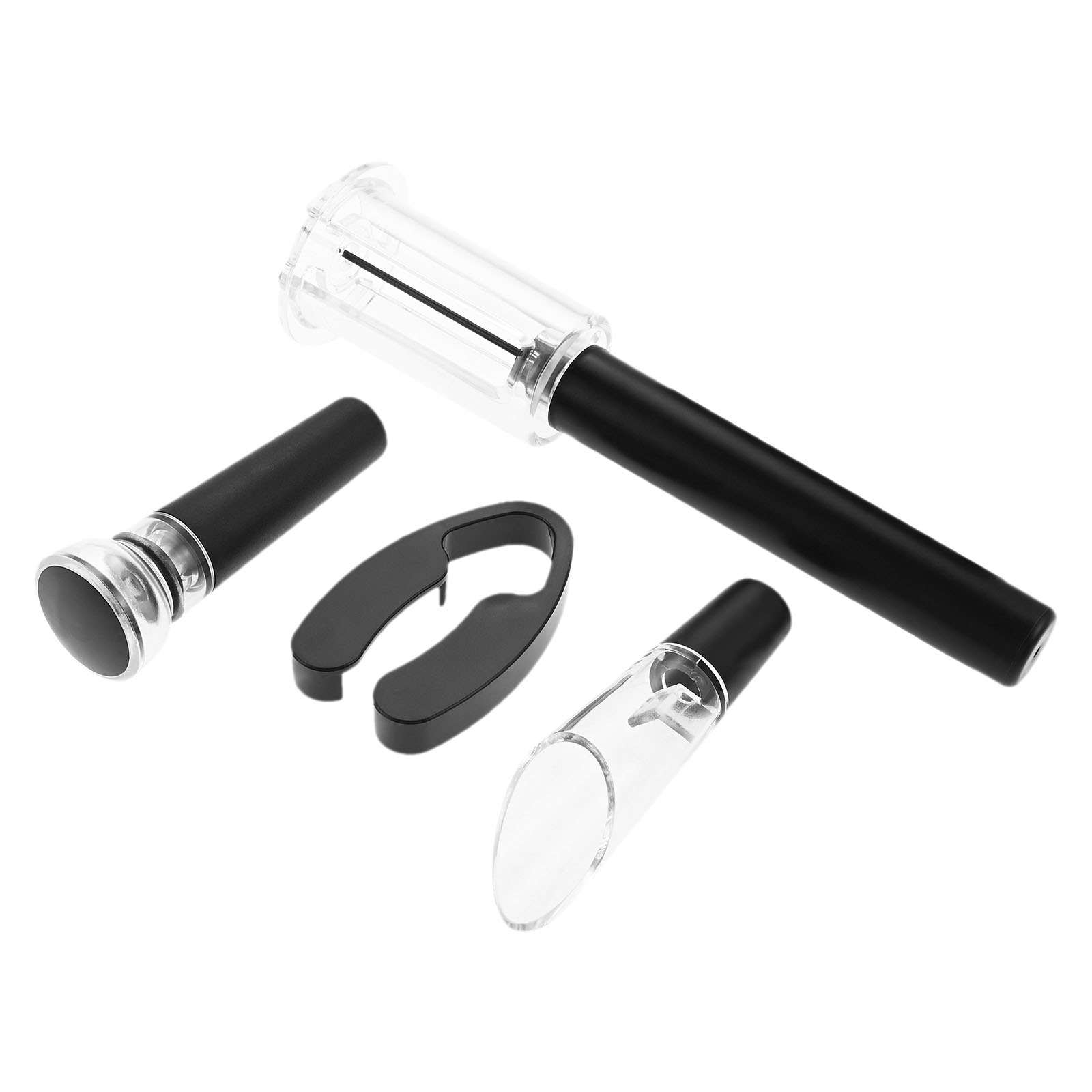 4Pcs Portable Air Pressure Pum - Bottle Stopper Set recension och pris