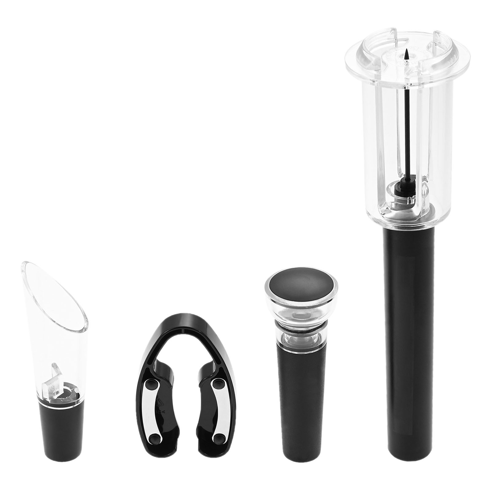 4Pcs Portable Air Pressure Pum - Bottle Stopper Set recension och pris