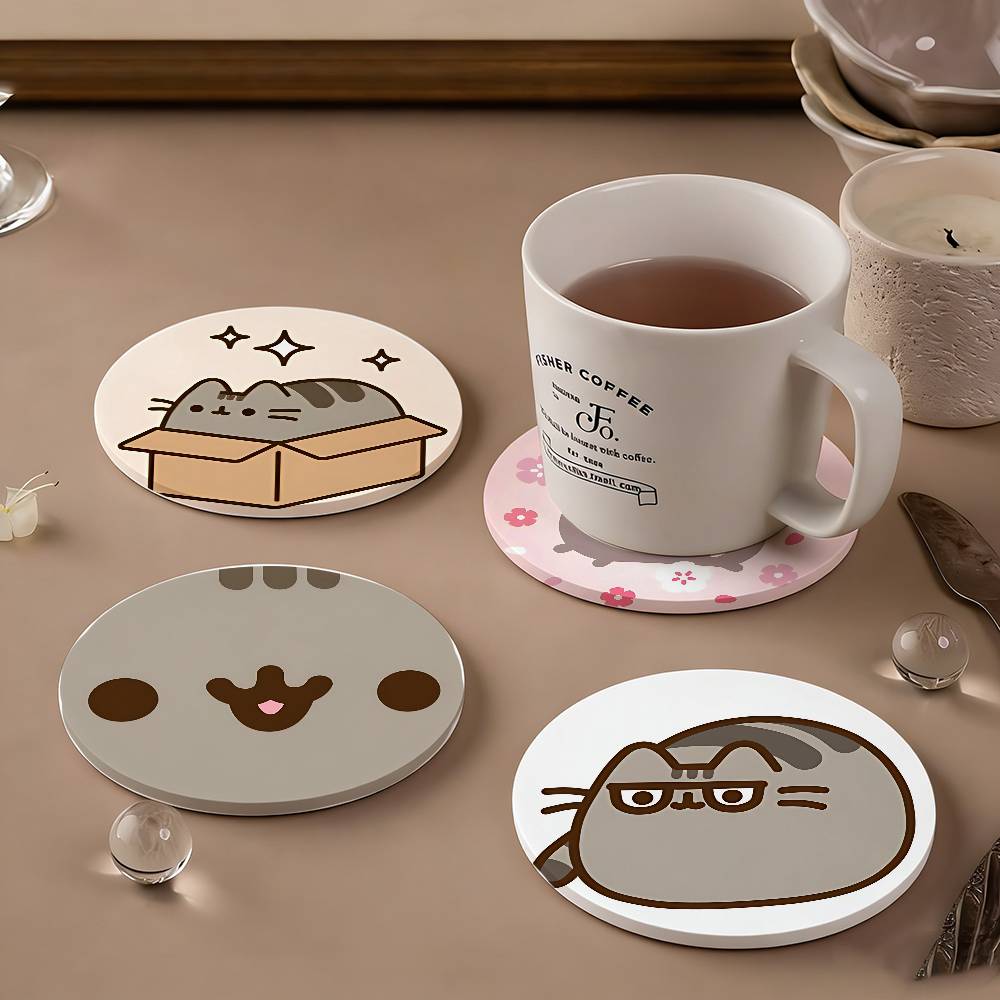 Kawai-P-pusheens-cute Coasters - Wine Beer Glass recension och pris