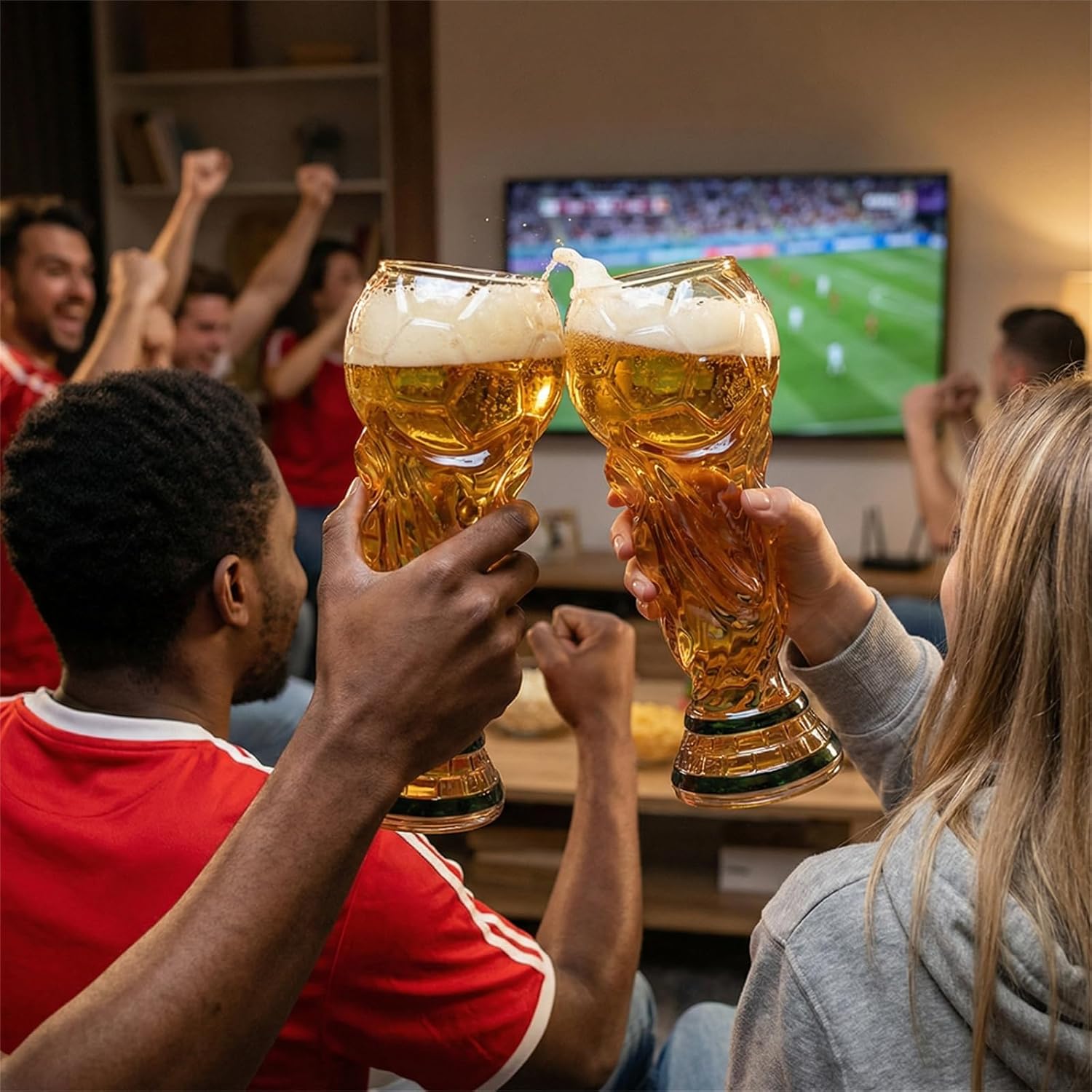 2026 Soccer Beer Glass – Troph - Wine Beer Glass recension och pris