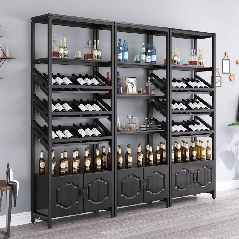 Wine cabinet display stand Bar - Wine Beer Rack recension och pris