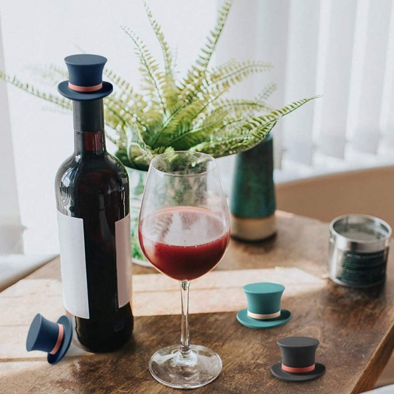 Creative Hat Shape Silicone Wi - Wine Beer Hat recension och pris