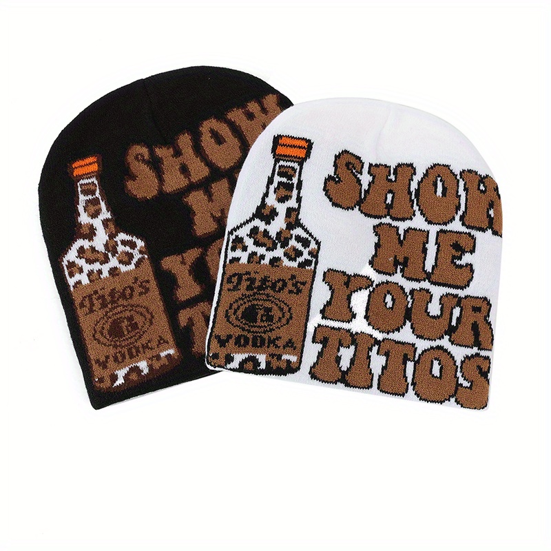 Men Wine Bottle Leopard Graphi - Wine Beer Hat recension och pris