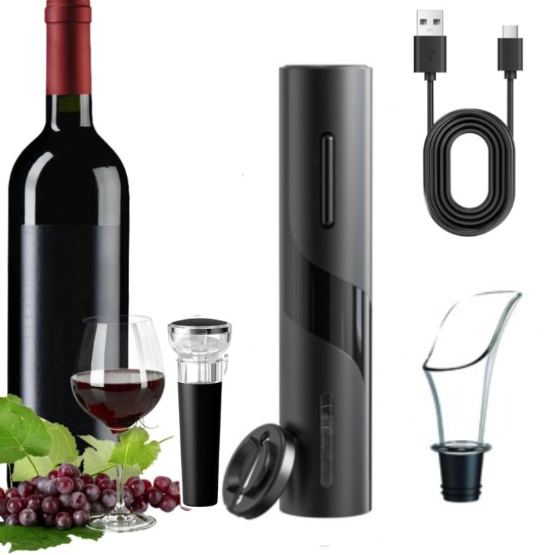 Rechargeable Multifunction Ele - Bottle Stopper Set recension och pris