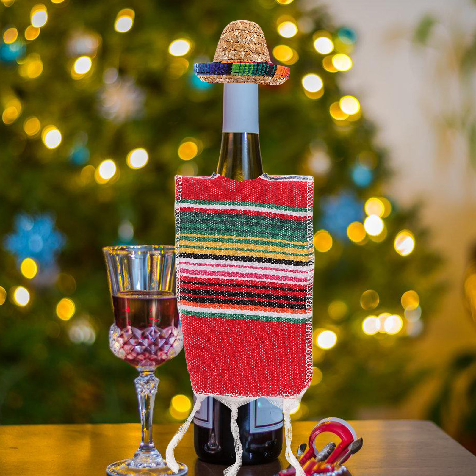 1Set Beer Bottle Decoration Me - Wine Beer Hat recension och pris