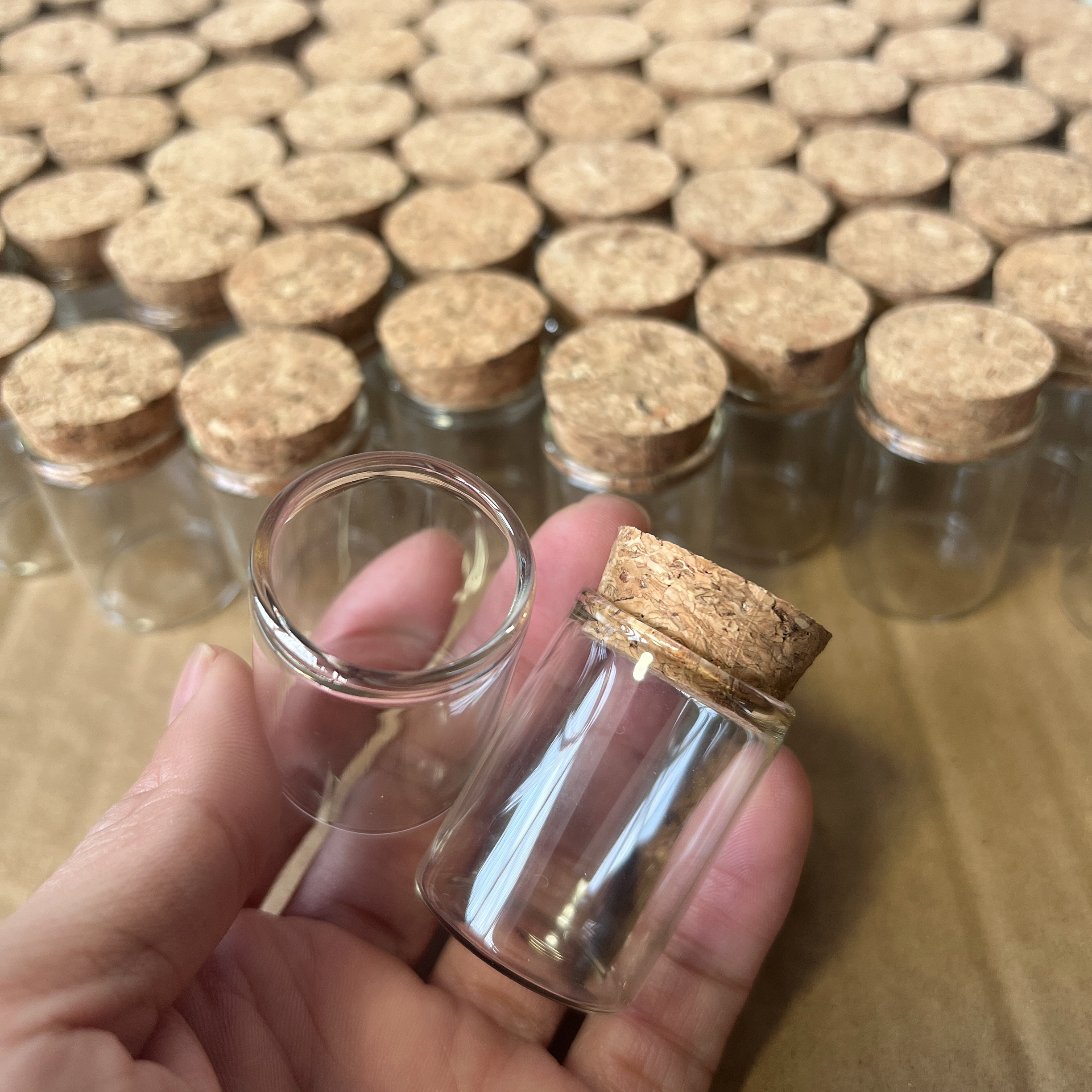 30/105 Pcs 15ml Small Glass Bo - Bottle Stopper Set recension och pris
