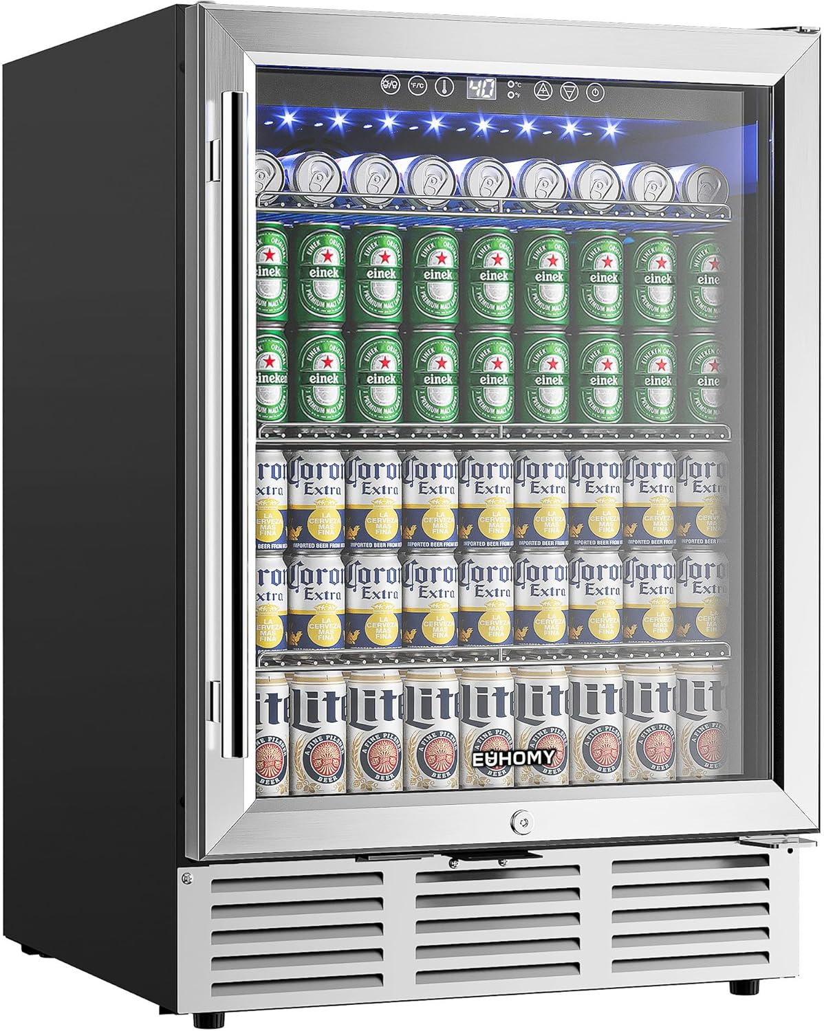 24 Inch Beverage Refrigerator, - Wine Beer Cooler Fridge recension och pris