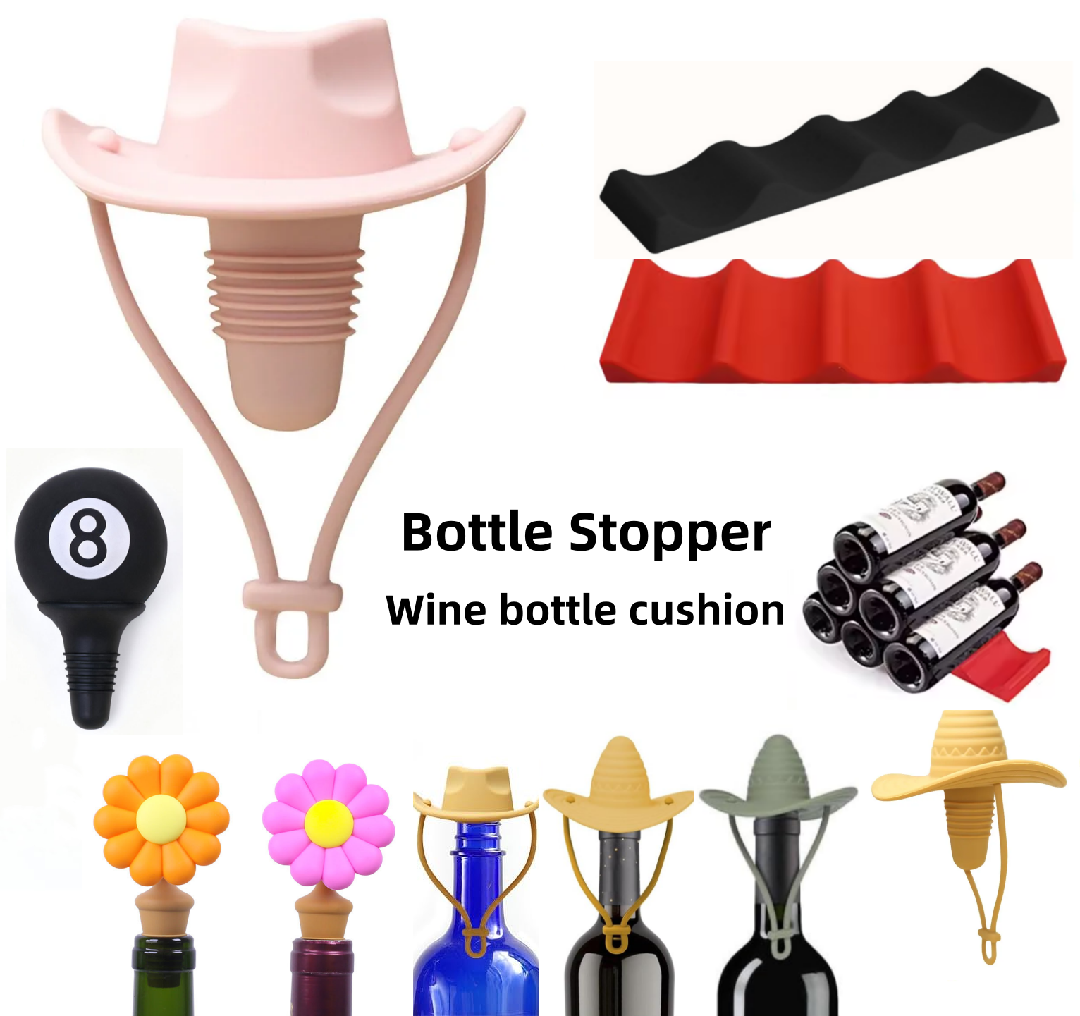 Reusable Creative Silicone Cow - Wine Beer Hat recension och pris