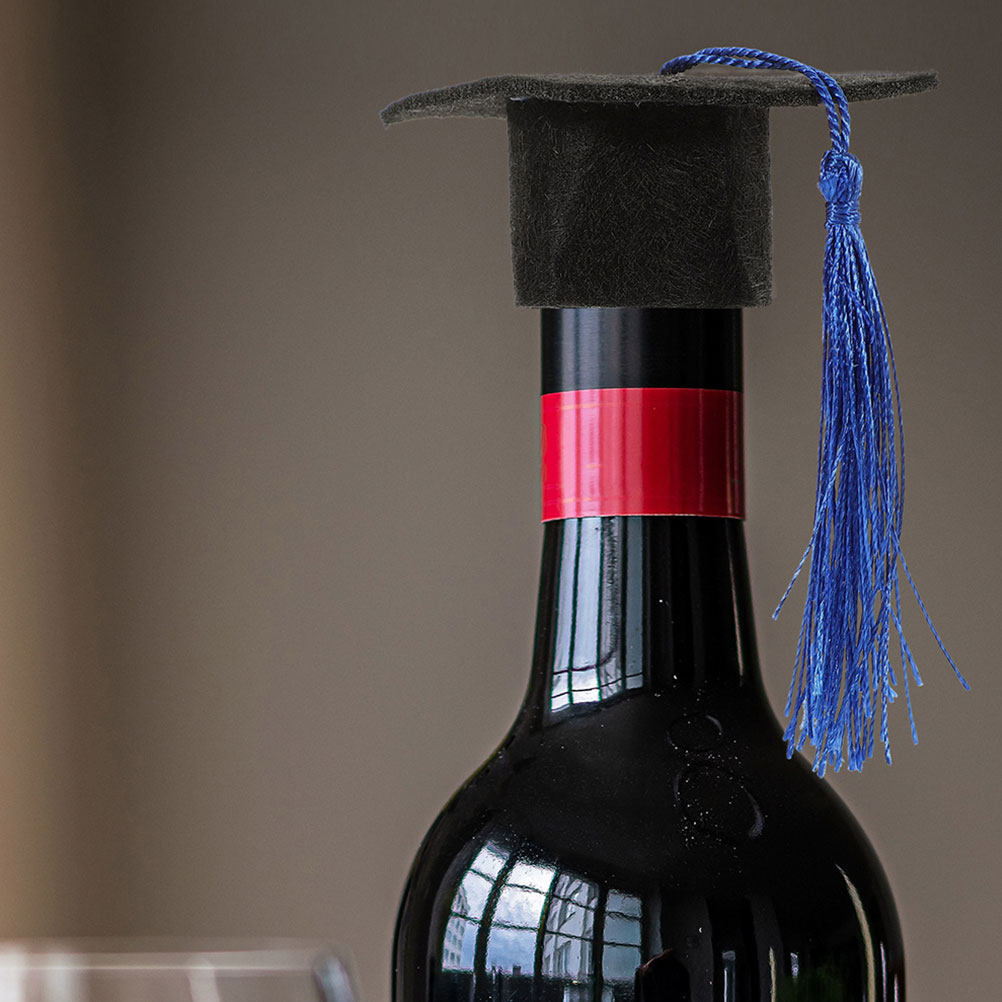 24Pcs Mini Graduation Hats Tas - Wine Beer Hat recension och pris