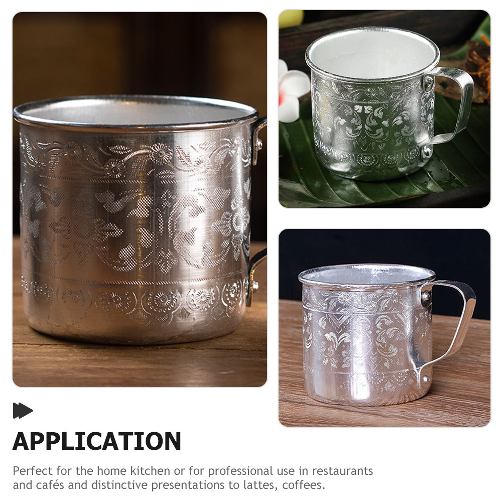 Tin Cup for Beer Coffee Stylis - Wine Beer Drink recension och pris
