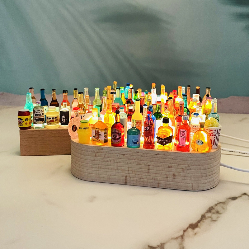 20Pcs Mixed Mini Resin Simulat - Wine Beer Mix recension och pris