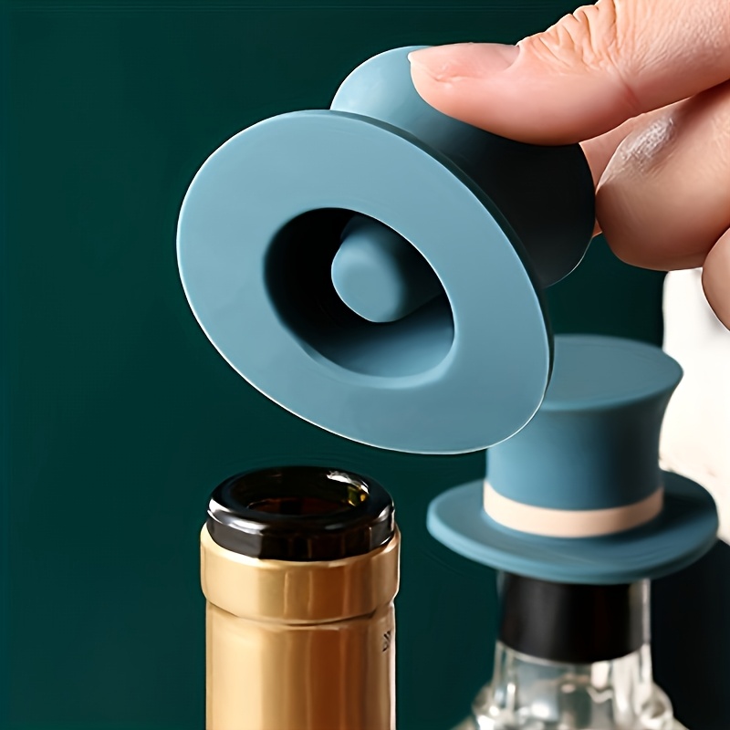 Silicone Wine Stoppers 2PCS, L - Wine Beer Drink recension och pris