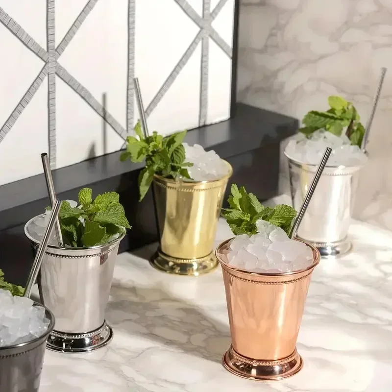 Stainless Steel Mint Julep Mug - Wine Beer Mix recension och pris