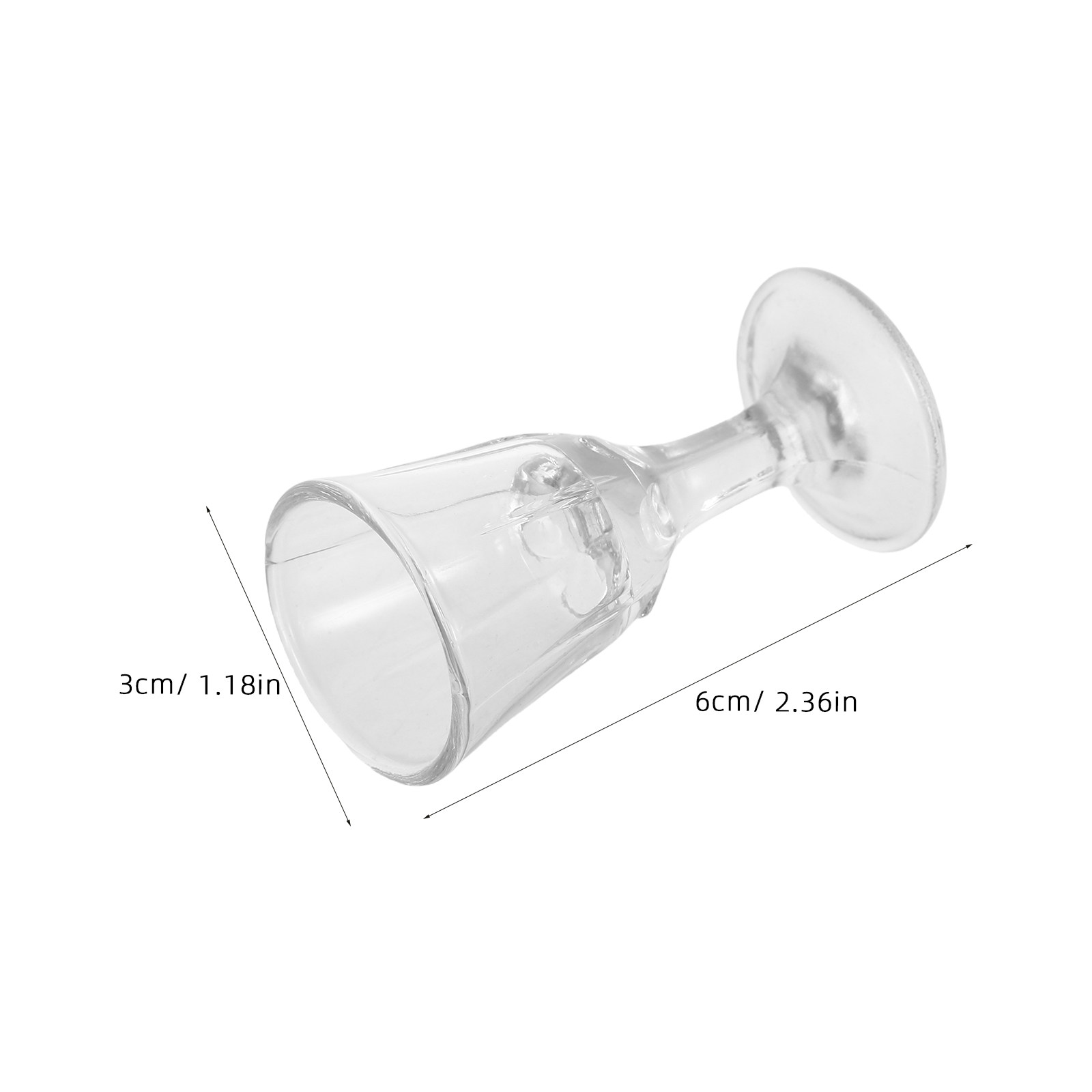 10Pcs Glass Liquor Cup 10Ml Sm - Wine Beer Spirit recension och pris