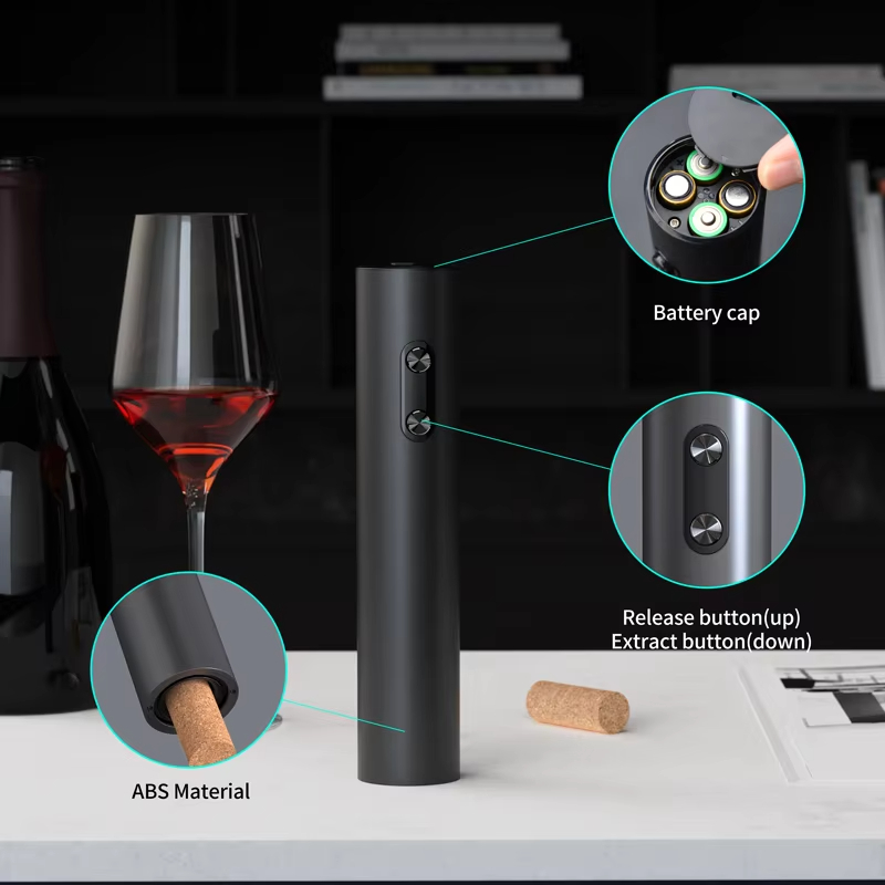 Electric Automatic Red Wine Op - Bottle Stopper Set recension och pris