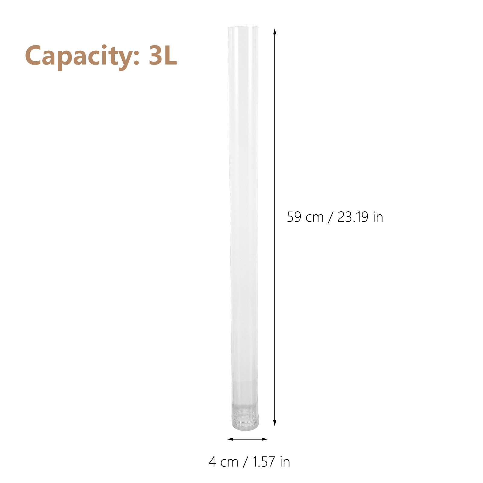 Plastic Ice Column Tube Reusab - Wine Beer Whiskey Youtube recension och pris