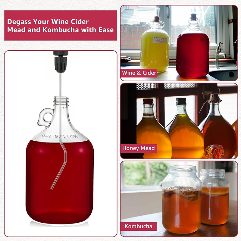 Whip Degassing Stirrer Stainle - Wine Beer Mix recension och pris