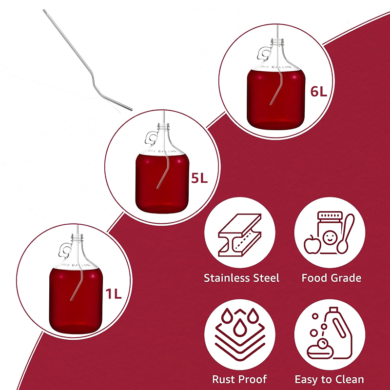 Whip Degassing Stirrer Stainle - Wine Beer Mix recension och pris