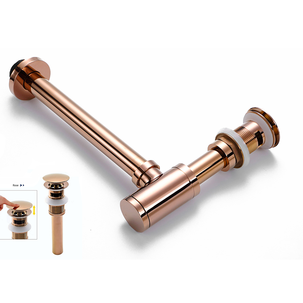 Rose Bathroom Siphon Drainer S - Bottle Stopper Set recension och pris