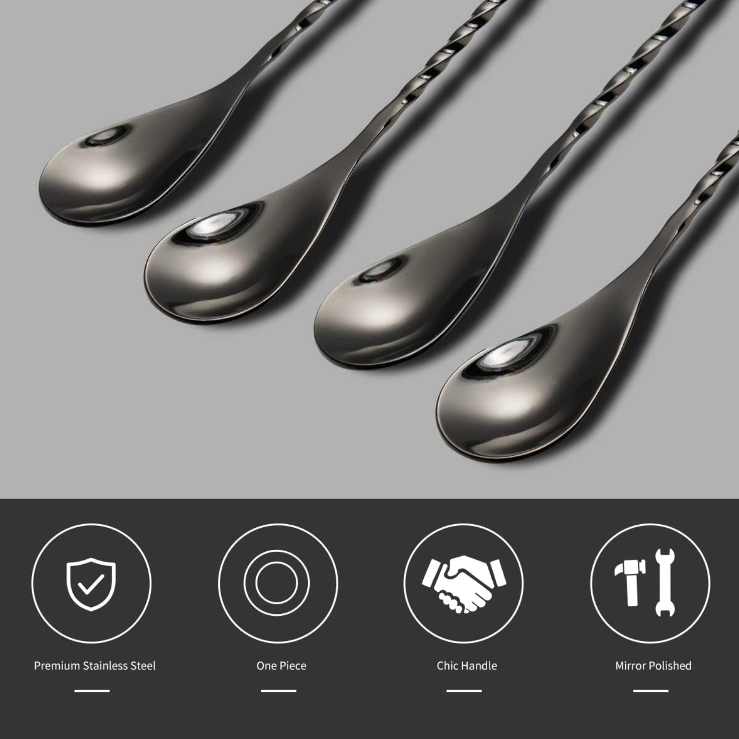 Cocktail Spoon Set of 2 - 12 I - Wine Beer Mix recension och pris