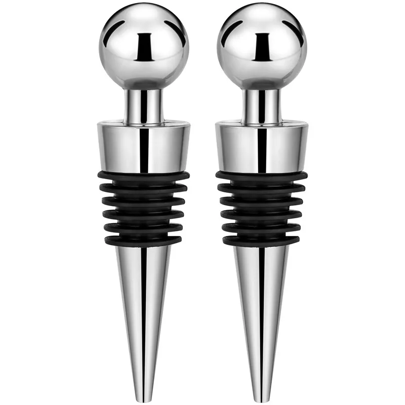 2pcs/set Silver Bottle Stopper - Bottle Stopper Set recension och pris